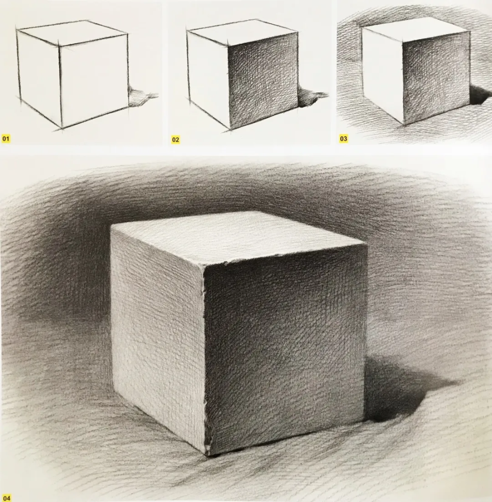 正方体素描，最新艺术表达的探索与实践