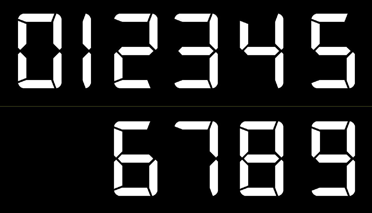 数字时钟字体免费下载，科技与设计的最佳结合点资源大搜集